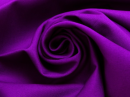 100% Baumwoll Köper Uni Farbe violett